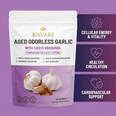 Kavari® Aged Odorless Garlic