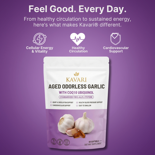 Kavari® Aged Odorless Garlic