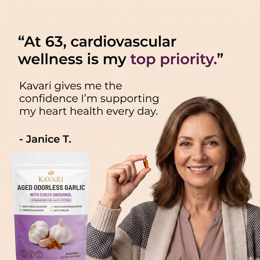 Kavari® Aged Odorless Garlic