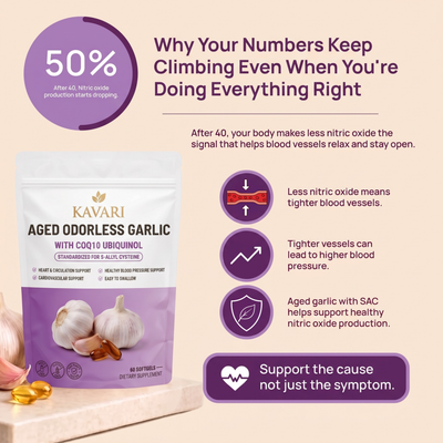 Kavari® Aged Odorless Garlic