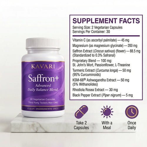 Saffron Daily Balance Blend